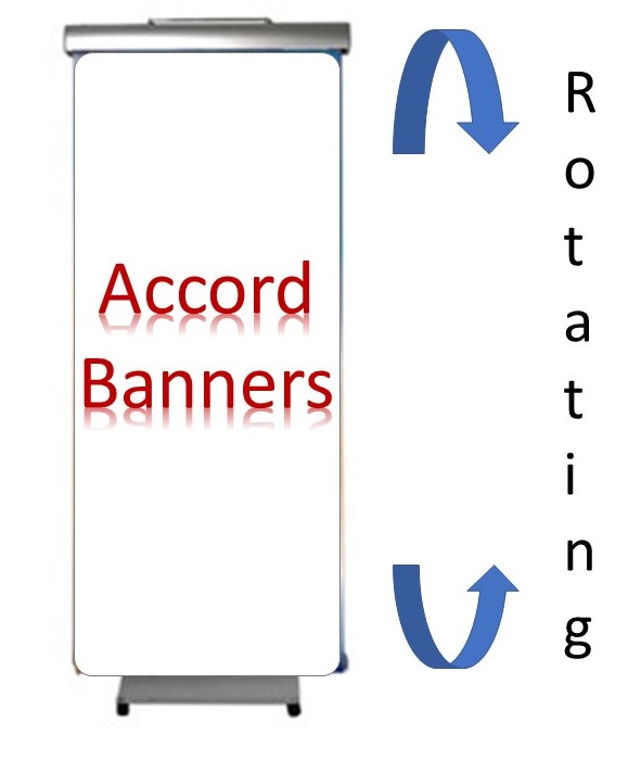 Motorized Banner Stands Motorized Banner Stands