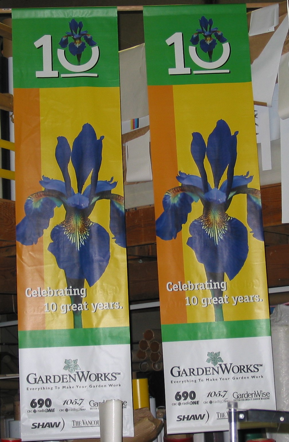 Duroflex Blockout Banner Material