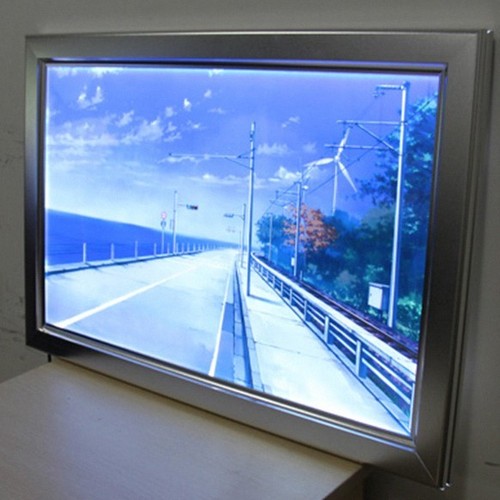 Backlit frame