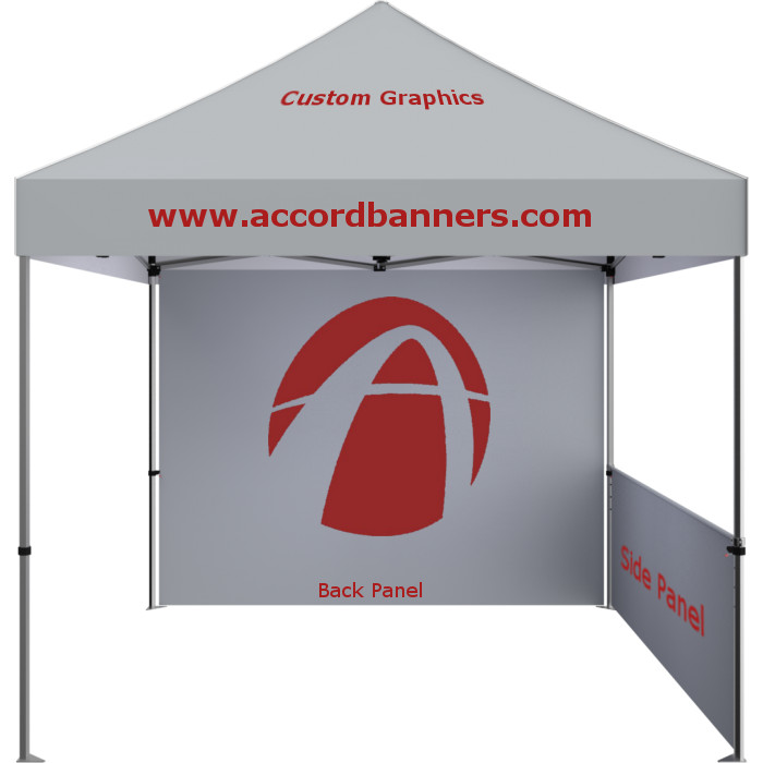 custom pop up tent